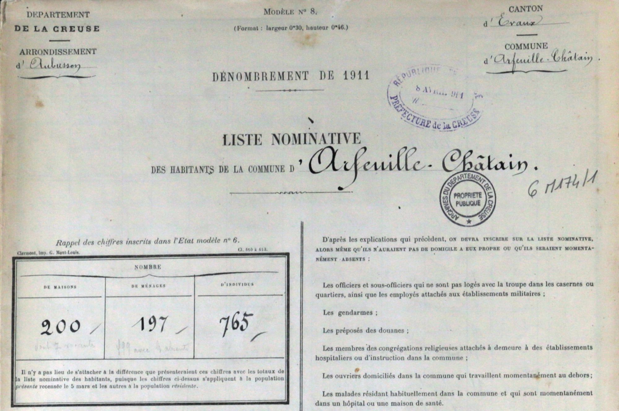 Recensements de population